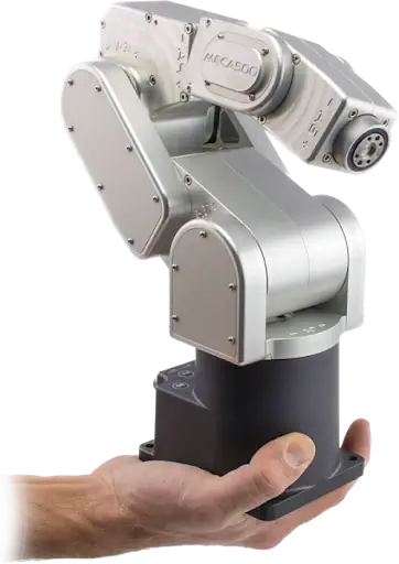 Ultra-compact 6 axis Meca500 robot